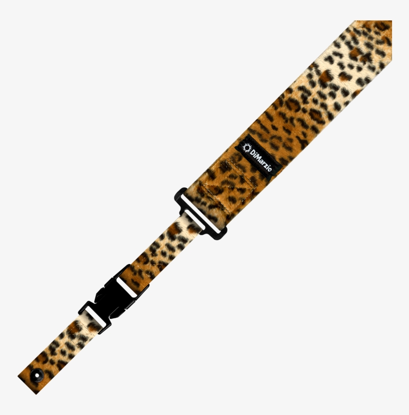 Cheetah Cliplock - Dd2230 - Cheetah Dimarzio Guitar Strap, transparent png #4063564