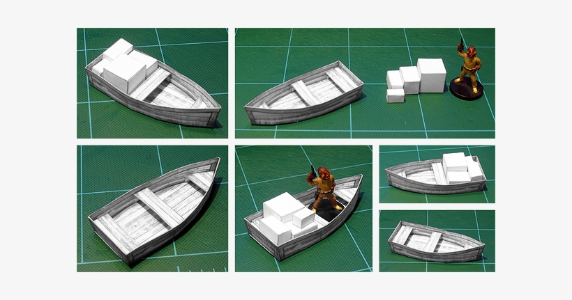 Here's My Paper Test For A Rowboat - Row Boat Paper Craft, transparent png #4063588