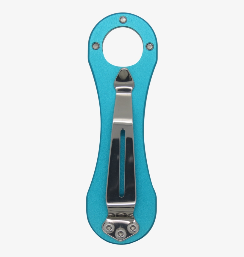 Turquoise Ckey® Pocket Clip Key Organizer - Everyday Carry, transparent png #4063641