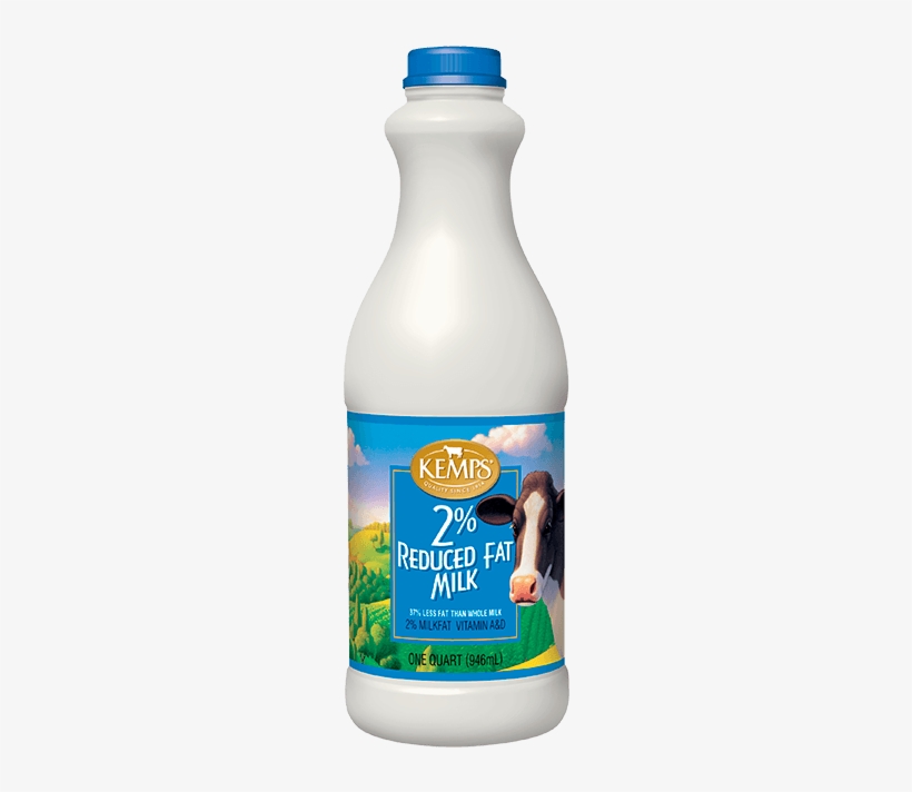 2% Reduced Fat Milk - 2% Milk Quart, transparent png #4063858