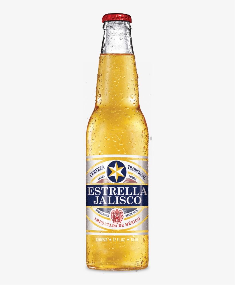 Beer Labels - Estrella Jalisco Beer - 12 Fl Oz Bottle, transparent png #4063875