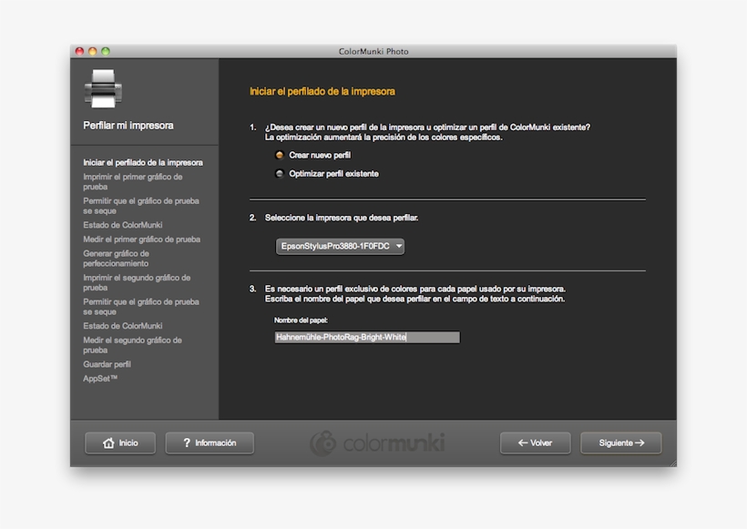 Introduciendo Datos Del Papel E Impresora Seleccionados - Icc Profile, transparent png #4064034
