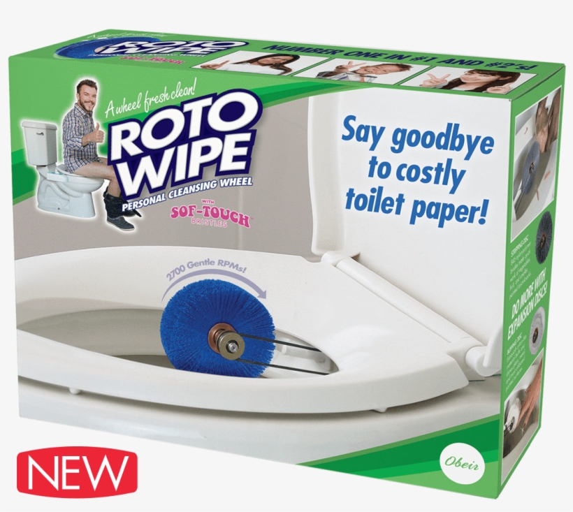 Cosas, Regalos De Mordaza, Regalos Divertidos, Humor - Roto Wipe Toilet Paper, transparent png #4064177