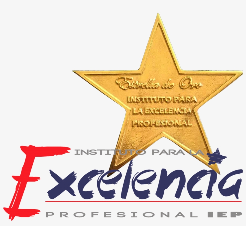 Estrella De Oro - Excellence, transparent png #4064237