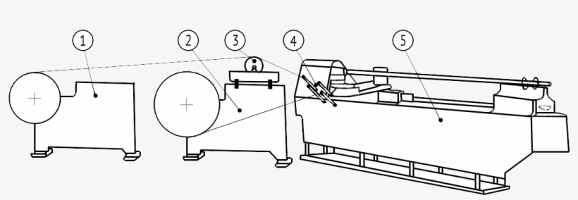 1) Devanador De La Tira De Papel Engomado - Cartoon, transparent png #4064286