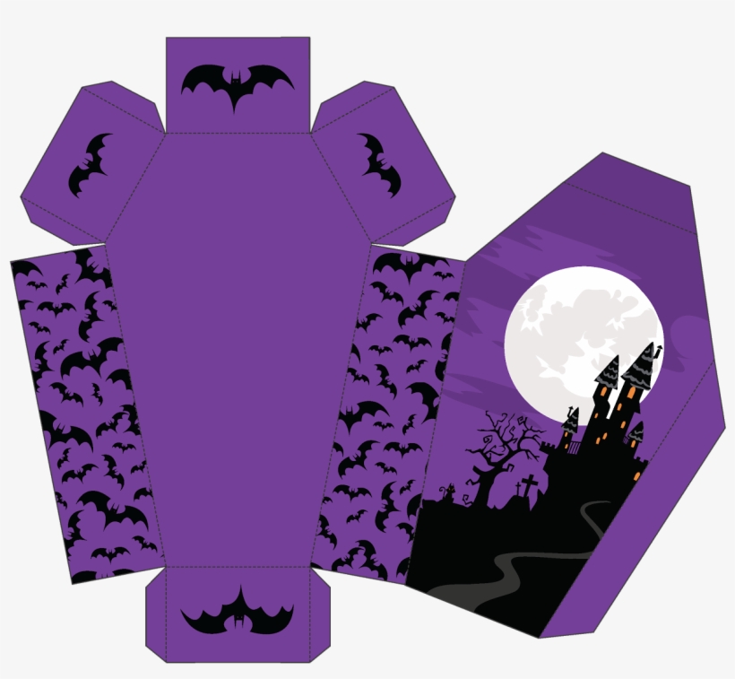 Passatempo Da Ana - Ataud De Halloween Para Armar, transparent png #4064379