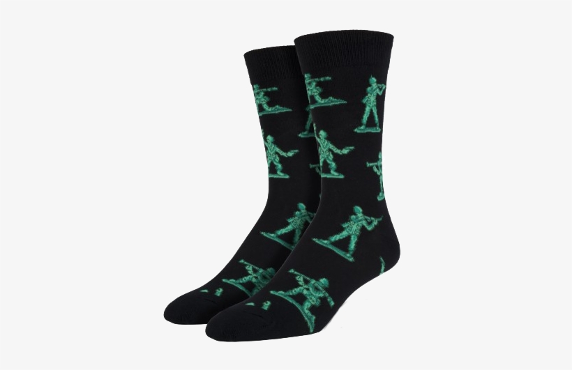 Men's Army Men Sock - Socksmith Men Army Men Socks, transparent png #4064741