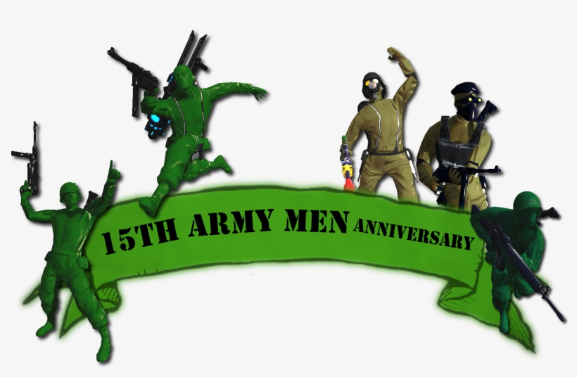 15th Anniversary Of Army Men - Army, transparent png #4065183