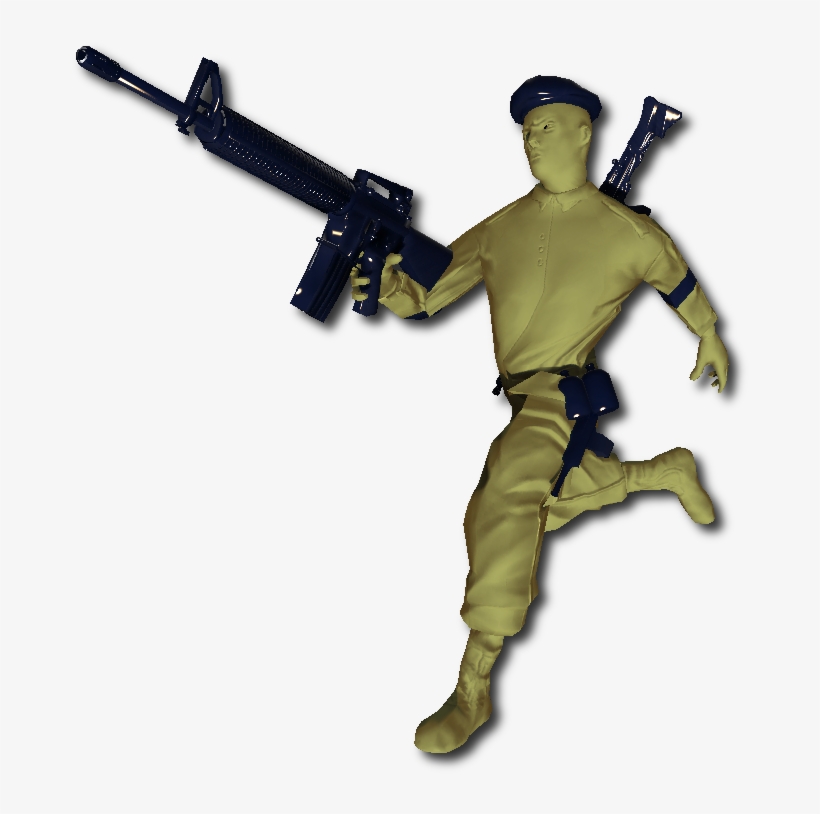 Looks Like Major Mylar's Death Did Not Stop These Soldiers - Army Men Tan Soldiers, transparent png #4065270