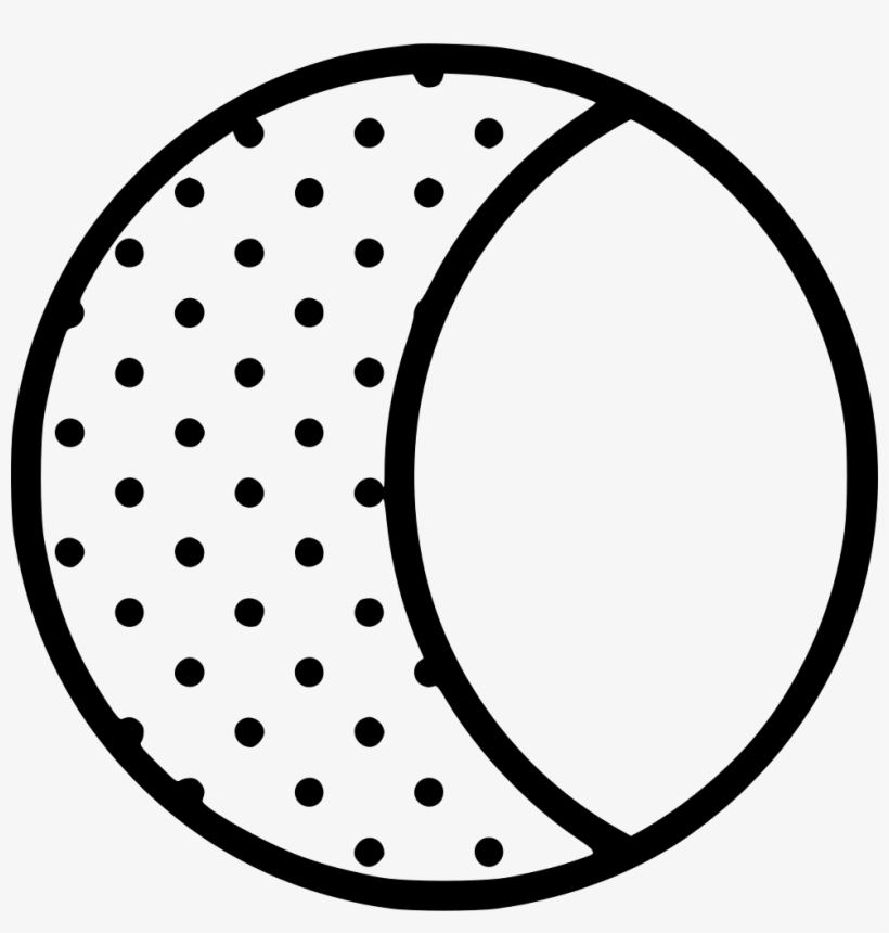 Waxing Crescent Moon - Vector Graphics, transparent png #4065630