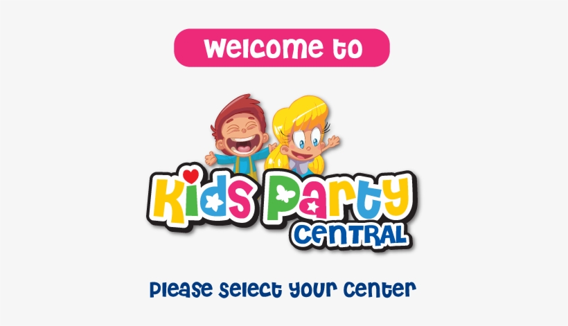 Kids Party Central - Cartoon, transparent png #4065650