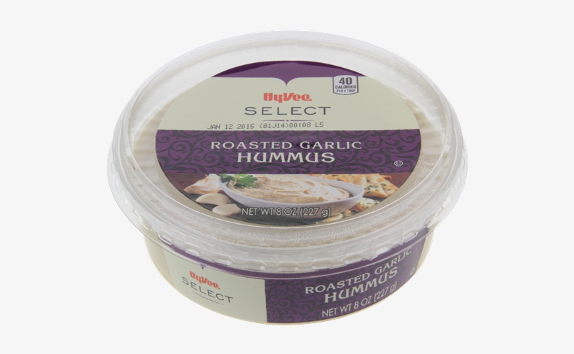 Hy-vee Select Roasted Garlic Hummus - Walnut, transparent png #4065887