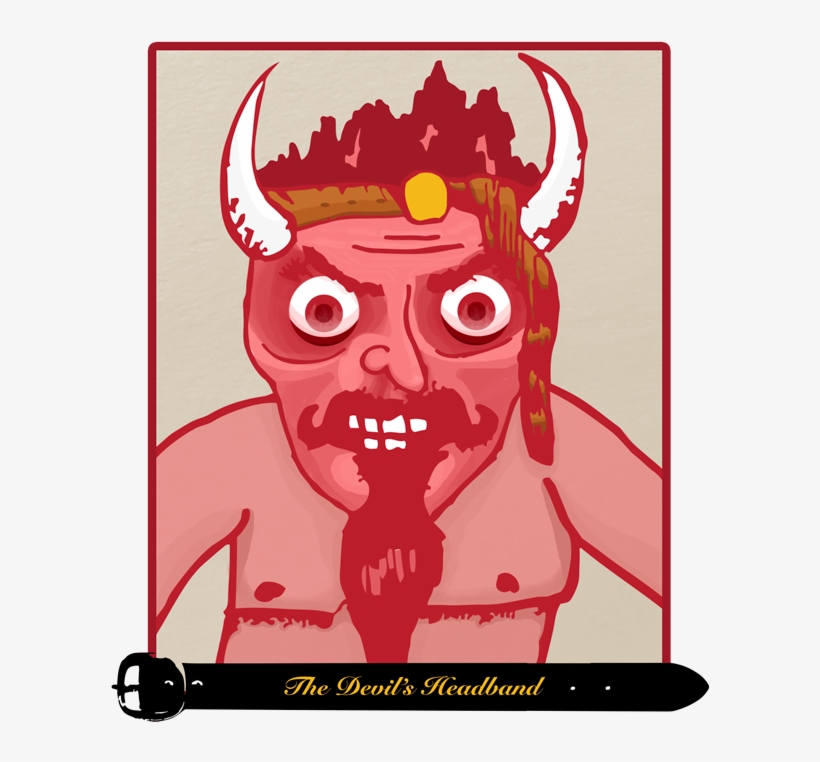 It's Written That The Devil First Came To Earth Wearing - Headband, transparent png #4066129