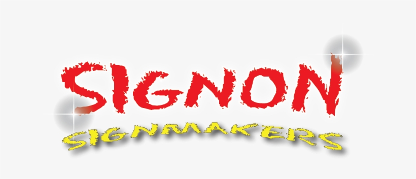 Signon Signmakers, transparent png #4066299