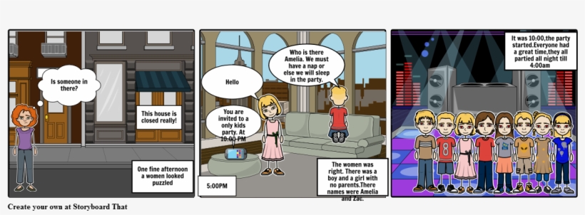 Kids Party - Cartoon, transparent png #4066321