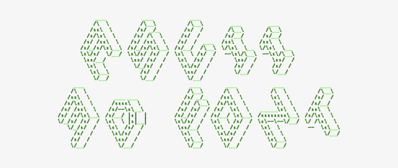 Ascii font