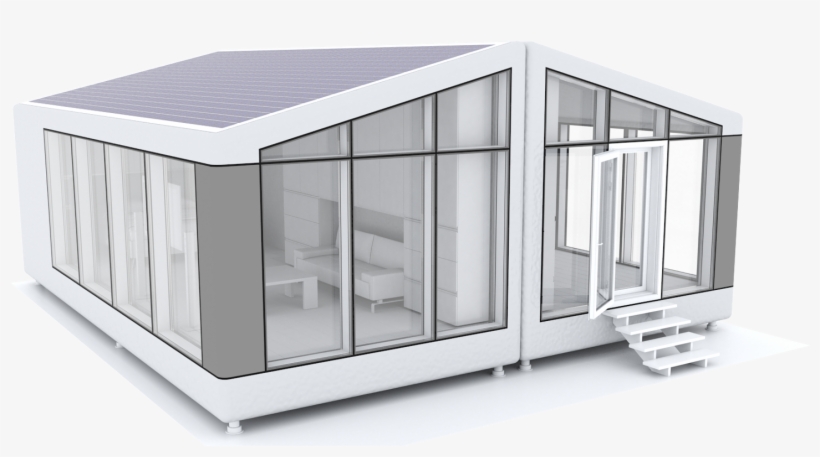 Modultwo Measures 775 Square Feet, Or Put Four Modulone's - 3d Printing, transparent png #4066618