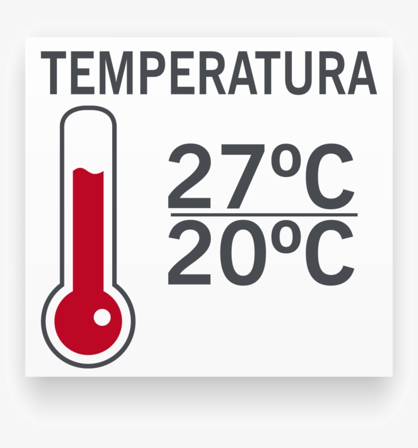 Temperatura Mínima/máxima Para Tetra Línea Negra - Peligro Alta Temperatura, transparent png #4066664