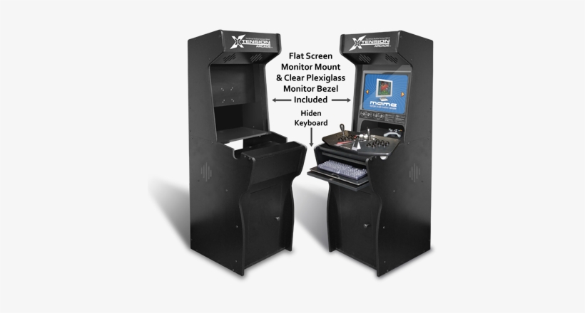 Xtension Arcade Cabinet For The X-arcade Dual Joystick - X Arcade Cabinet, transparent png #4066781