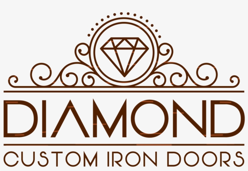 Custom Iron Doors Orange County, Iron Gates, Railings, - Wrought Iron Gate Logo, transparent png #4066876