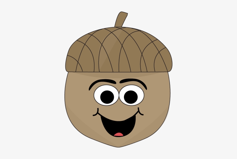Cartoon Acorn - Cute Acorn Clipart, transparent png #4067043