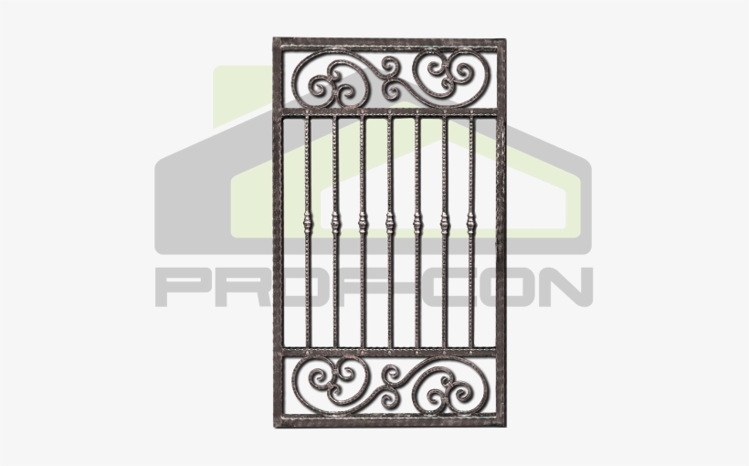 Wrought Iron Gates And Fences - Gate, transparent png #4067046