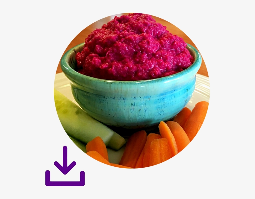 Beet Hummus Recipe - Chutney, transparent png #4067169