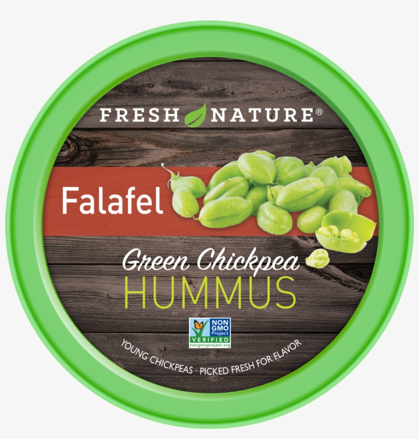 Falafel Hummus Product Photo - Green Chickpea Jalapeno Hummus, transparent png #4067410