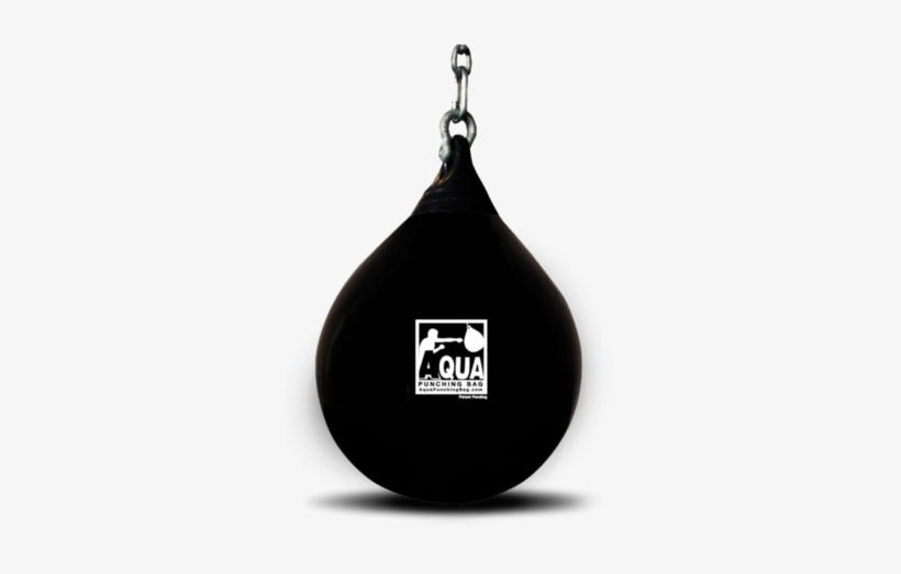Aqua Punching Bag Black Eye 86kg - Aqua Bag 15 Inch, transparent png #4067688