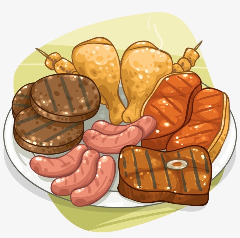 Cooked Meat - اكل كرتون, transparent png #4067715