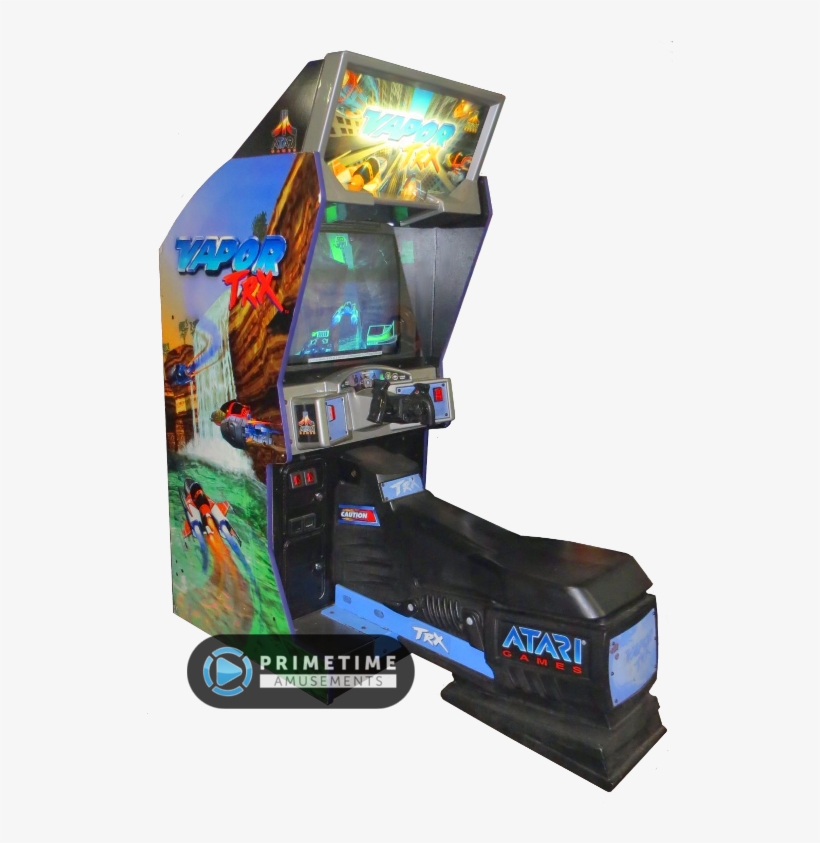 Vapor Trx Arcade Video Game By Atari Games - Futuristic Racing Arcade Cabinet, transparent png #4067742