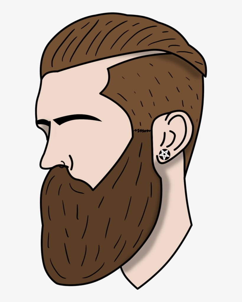 Owyn Degnen Bearded Hipster Guy 1 - Illustration, transparent png #4067913