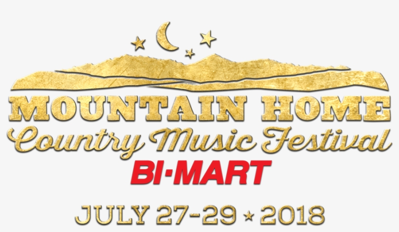 A Mile High Of Country Music And Camping - Country Music Festival Logo Mountain Home 2018, transparent png #4068077