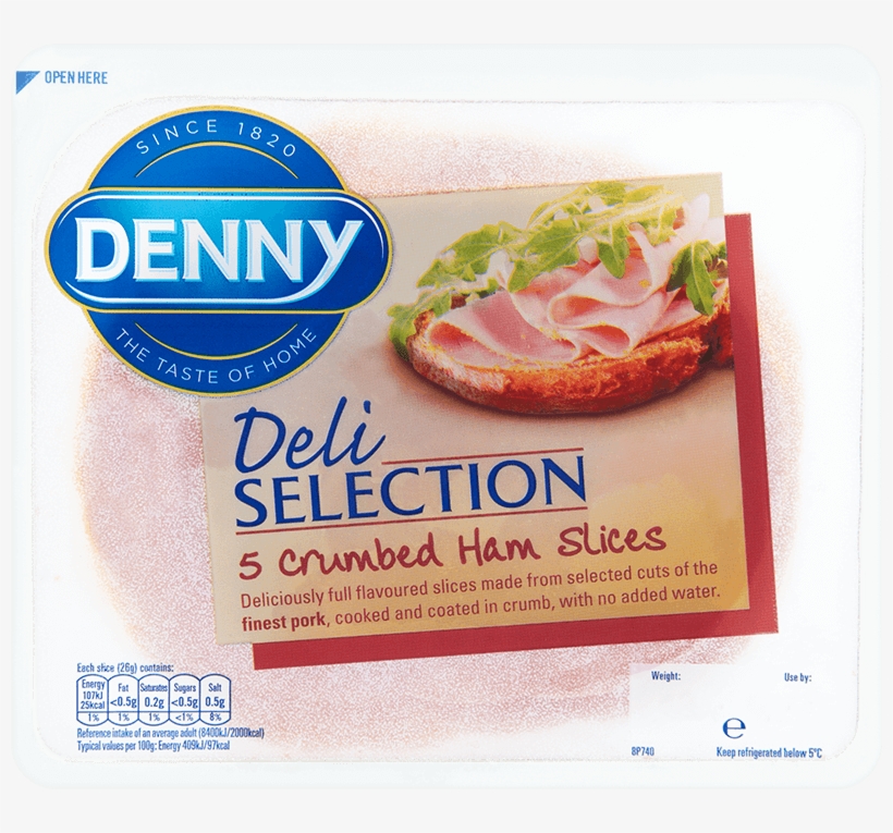 Denny Meats - Denny Ham & Chicken 20 Slices 200g, transparent png #4068273