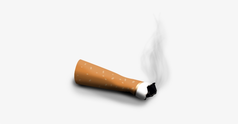 Cigarette Butts Pollution - Megot Png, transparent png #4068578