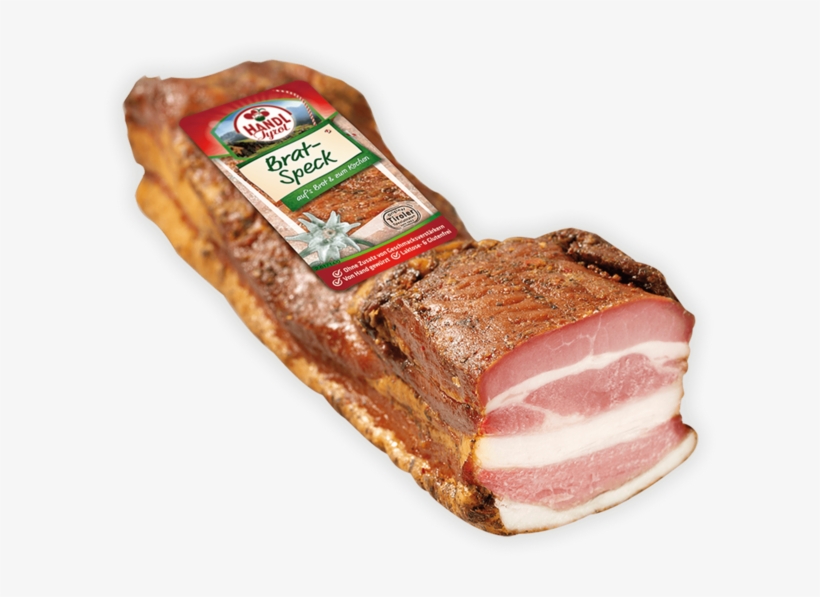 Tyrolean Smoked Cooked Belly Ham Handl Tyrol - Flat Iron Steak, transparent png #4068639