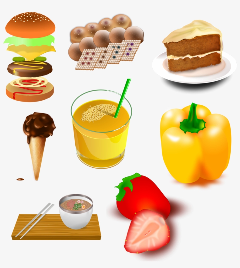 Food Vector Png - Orange Juice 5'x7'area Rug, transparent png #4068925