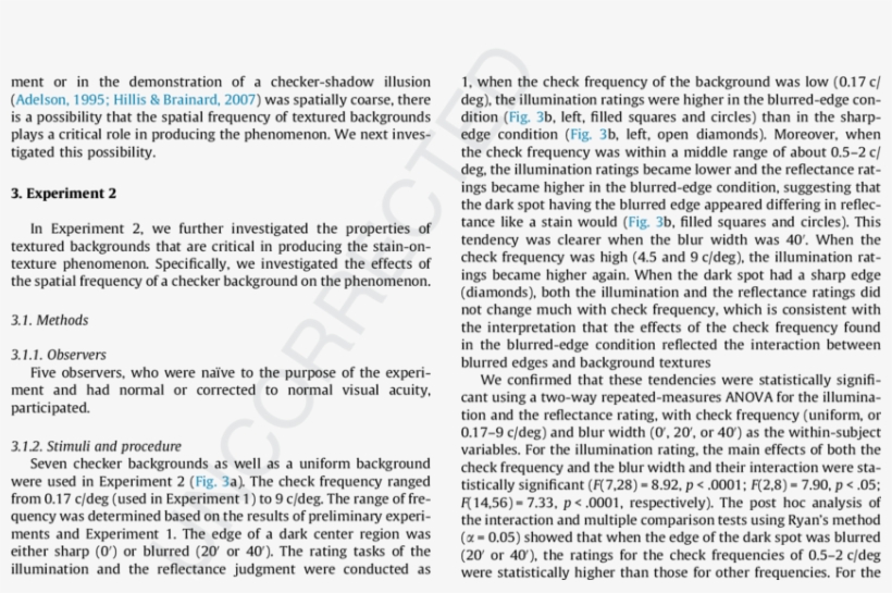 The Relative Power Spectra Of The Fabric, Marble, Or - Document, transparent png #4069099