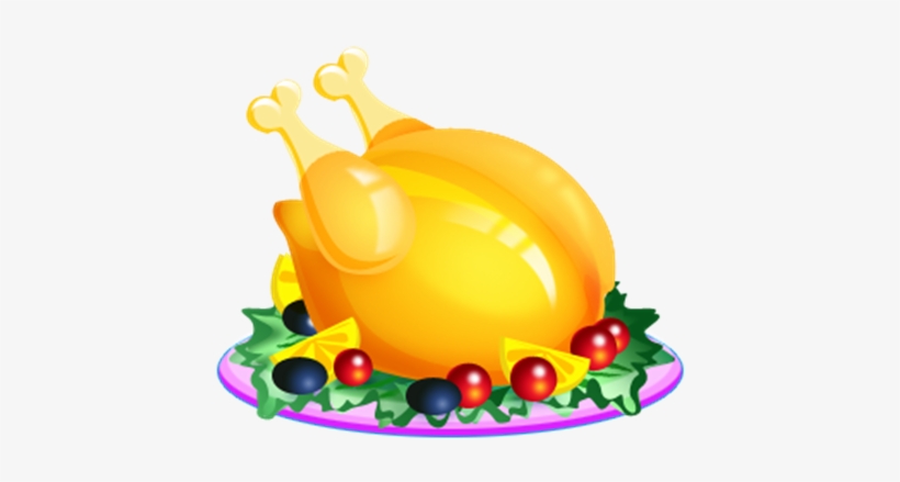 What's Your Favorite Thanksgiving Food - Frango No Forno Desenho, transparent png #4069196