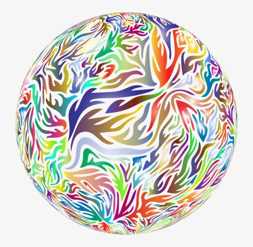 Sphere, Ball, Orb, Abstract, Geometric, Art, Flames - Clip Art, transparent png #4069310