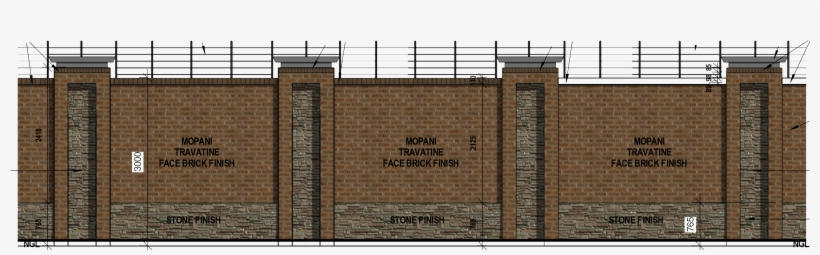 Boundary Wall - Boundary Wall Png, transparent png #4069460