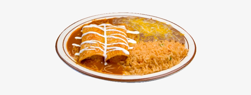 Enchilada Food - Rice And Beans Transparent, transparent png #4069578