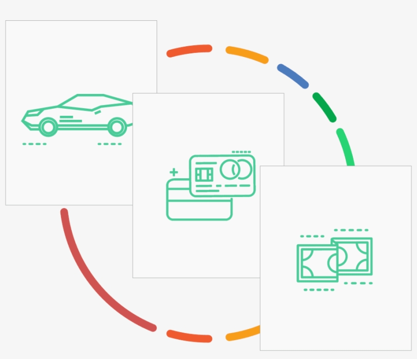 Credit Score Cycle - Credit History, transparent png #4069662