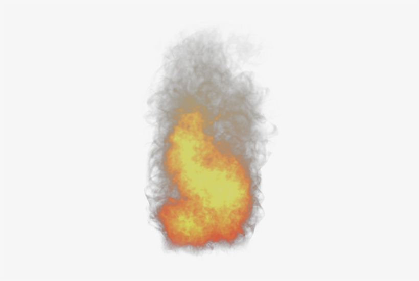 The Gallery For > Fire Smoke Png - Fire, transparent png #4069818