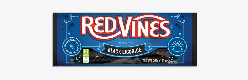 Red Vines Black Licorice Twists - Red Vines 16oz, transparent png #4069819