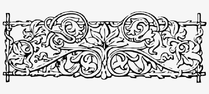 Drawn Vine Transparent - Decorative Borders Vines, transparent png #4070010