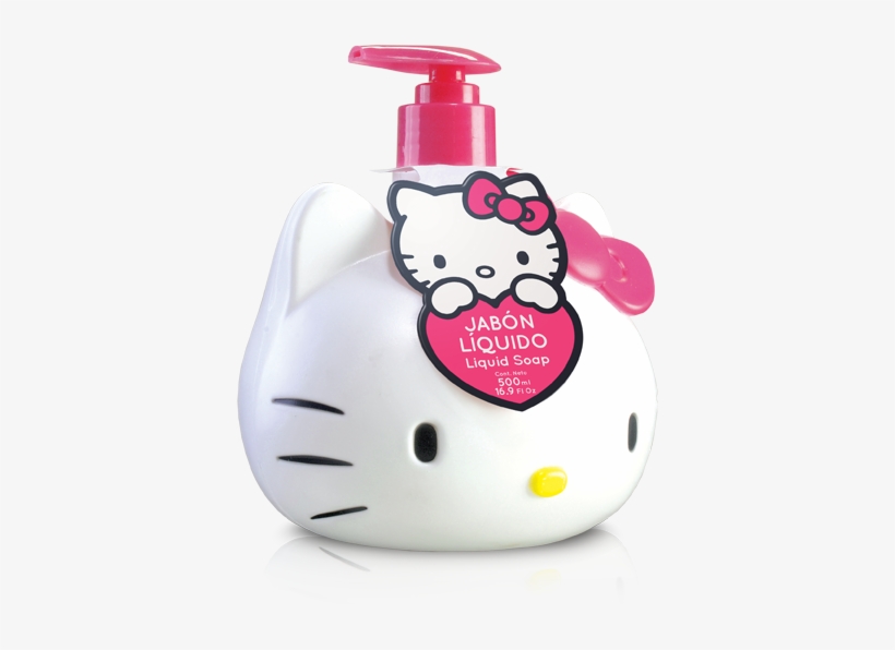 Jabón Líquido - Hello Kitty, transparent png #4070039