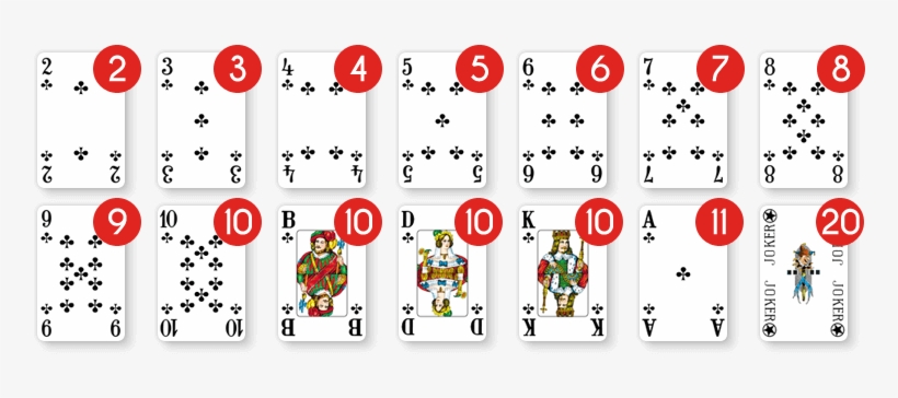 Card Values - Rummy Card Values, transparent png #4070186