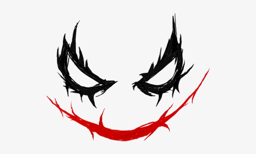 Bleed Area May Not Be Visible - Joker Smile, transparent png #4070205