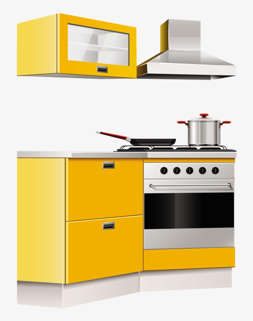 Utensílios , Móveis De Cozinha - Kitchen Cliparts, transparent png #4070385